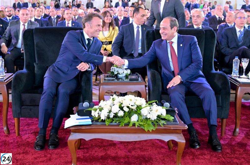 Macron evalúa el reconocimiento del Estado palestino para junio.
