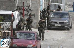 Israel amplía sus operativos contra el terrorismo en Nablús, Cisjordania.