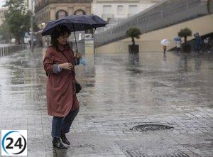 Olivier alerta a ocho provincias y Melilla por lluvias y vientos, con Andalucía y Canarias en alerta naranja.