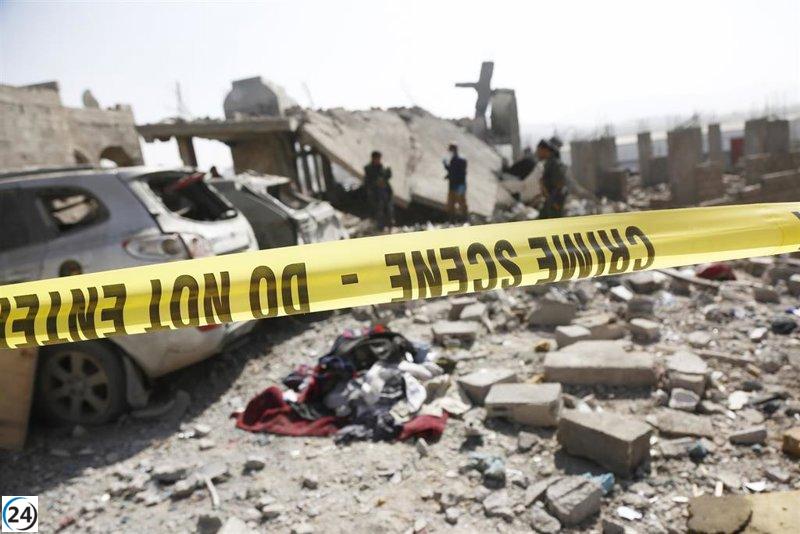 Trece víctimas en el ataque estadounidense de este martes en Hodeida, Yemen.