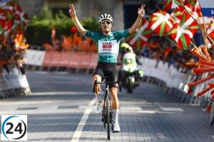 João Almeida deja su huella en la Itzulia tras brillar en Izua.