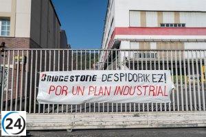 Bridgestone Basauri se prepara para una huelga el viernes en medio de negociaciones del ERE.