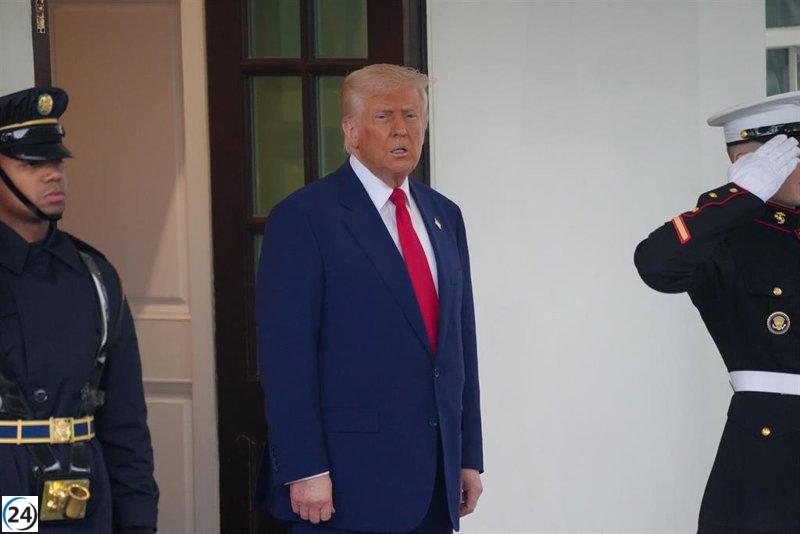 Trump señala avances en las negociaciones de alto al fuego entre Israel y Hamás.
