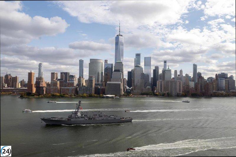 Helicóptero se precipita al río Hudson en Nueva York.