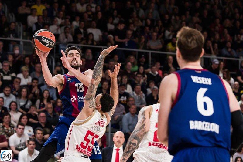 El Mónaco se enfrenta al Barça en cuartos y el Madrid se medirá al París en el 'play-in' de la Euroliga.