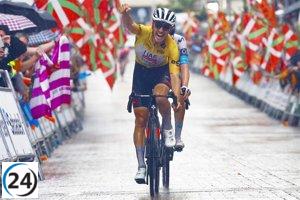 Joao Almeida brilla en Eibar y se corona en la Itzulia.