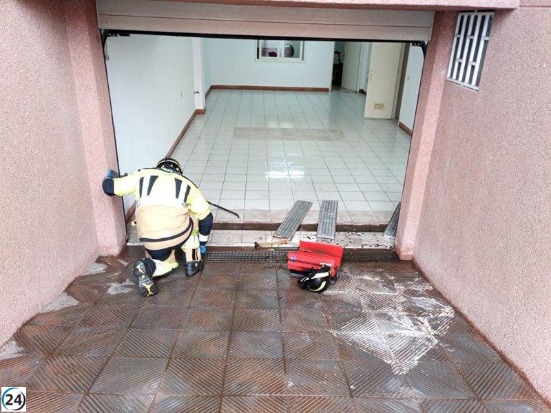 Más de 300 incidencias atendidas en Lanzarote tras las intensas lluvias de la tarde.