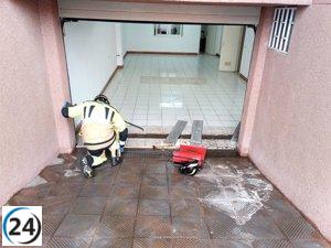 Más de 300 incidencias atendidas en Lanzarote tras las intensas lluvias de la tarde.