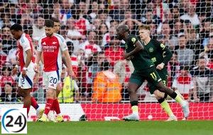 El Brentford frena el impulso del Arsenal.