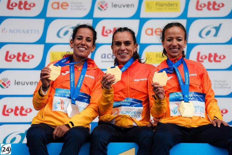 Fátima Ouhaddou y su equipo femenino conquistan el campeonato europeo de maratón.