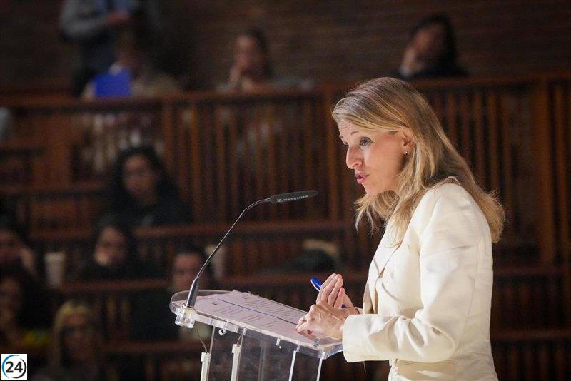 Díaz denuncia la agresión machista detrás de los ataques en redes contra Pilar Alegría.