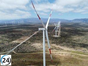 Repsol inicia la generación de energía en su mayor parque eólico de Chile.