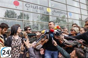 Mompó se presenta en los tribunales para revelar