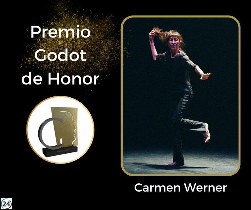 Carmen Werner, galardonada con el Premio de Honor Godot el 9 de junio.