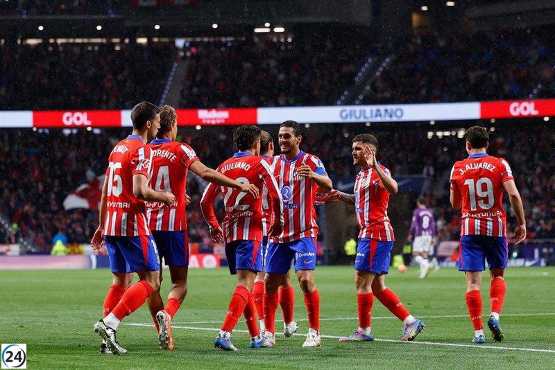 Julián Álvarez y Giuliano deslumbran al Atlético.