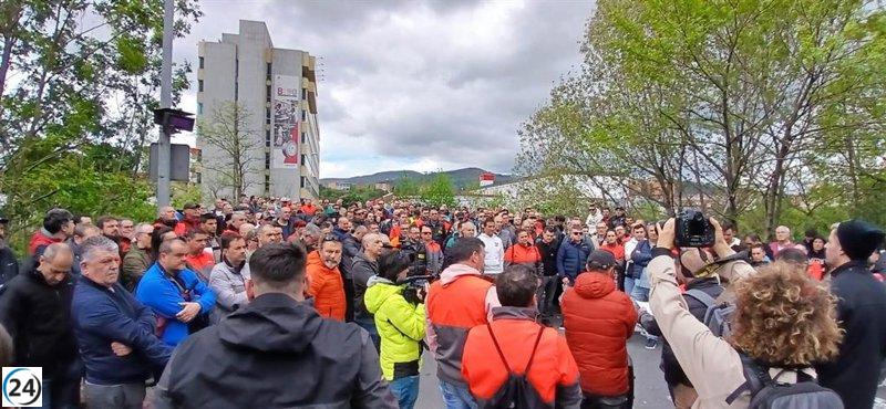 Bridgestone Basauri organiza tres jornadas de huelga para el 24, 25 y 26 de abril.