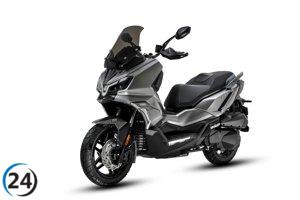 SYM presenta la ADX 300, su nueva scooter de 278 cc a partir de 4.599 euros.