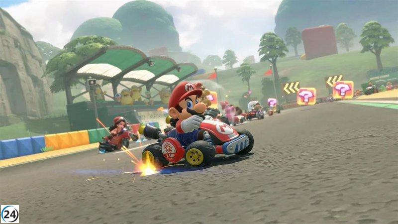 Mario Kart World permitirá partidas locales de hasta ocho consolas o cuatro jugadores en pantalla dividida.