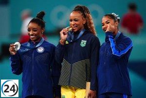 Rebeca Andrade elogia la valentía de Simone Biles tras su decisión en Tokio: