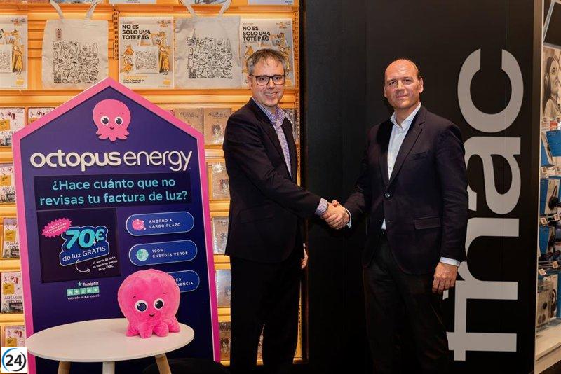 Fnac y Octopus Energy se unen para impulsar la energía sostenible en los hogares españoles.