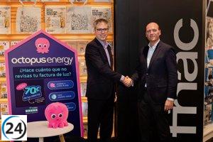 Fnac y Octopus Energy se unen para impulsar la energía sostenible en los hogares españoles.