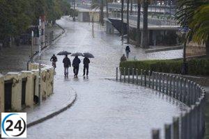Inicia la semana con tormentas y granizo en la Península y Baleares; se prevé un aumento de temperaturas a partir del miércoles.