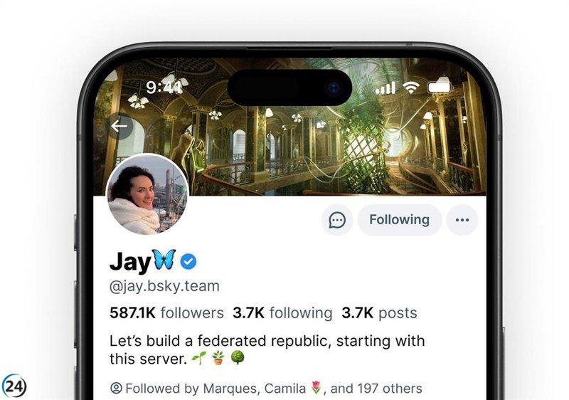 Bluesky introduce sellos de verificación azul para cuentas destacadas y auténticas.