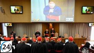 Alrededor de 60 cardenales se reúnen en la primera congregación general tras el fallecimiento del Papa Francisco.