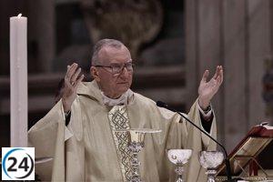 Rubio expresa sus condolencias al secretario de Estado del Vaticano por la muerte del Papa Francisco.