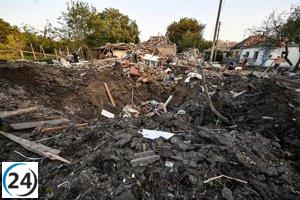 Nueve fallecidos en ataque ruso con dron a un autobús en el este de Ucrania.