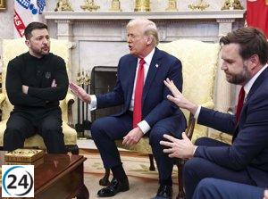 Zelenski y Trump se encuentran por primera vez en el funeral del Papa tras su tensa confrontación en la Casa Blanca.