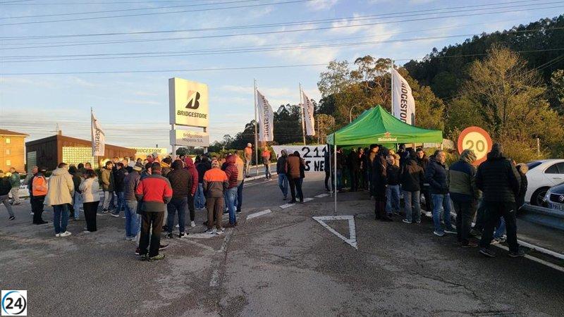 Bridgestone en Cantabria retoma huelgas este jueves en protesta por el ERE.