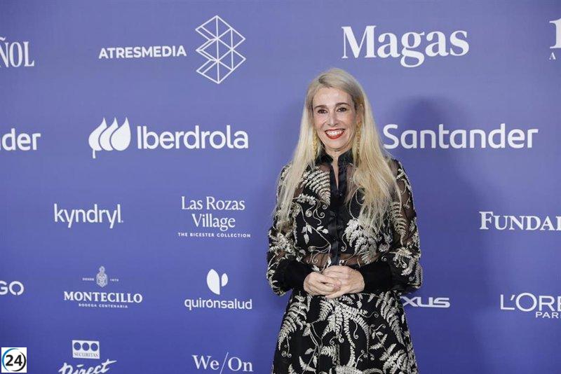 María Luisa Gutiérrez celebra respaldo de partidos tras su intervención en los Goya.