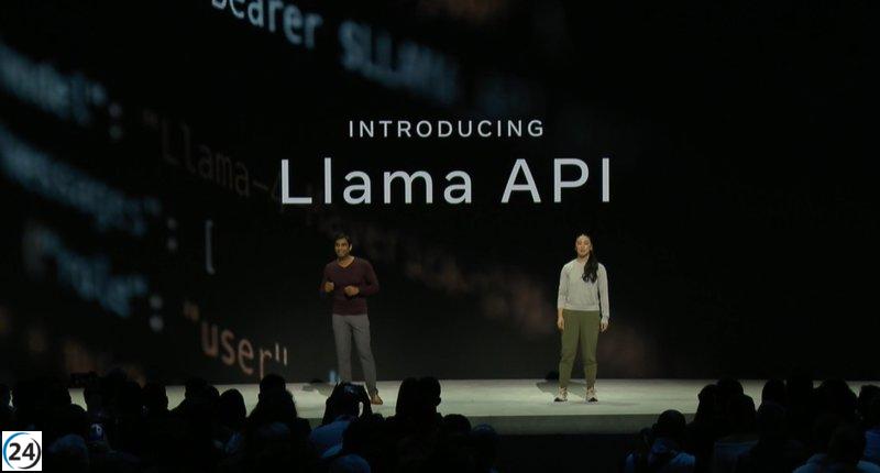 Meta lanza Llama API para que los desarrolladores exploren sus modelos de inteligencia artificial.