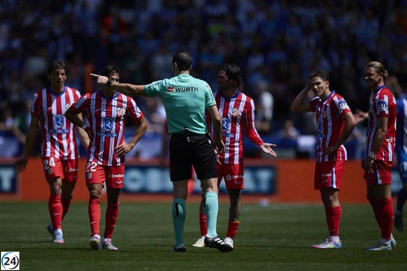 El Atlético no logra impresionar en sus actuaciones fuera de casa.