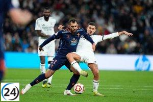 El Bernabéu pone a prueba la determinación de Real Madrid y Celta.