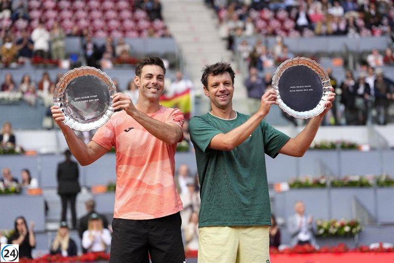 Marcel Granollers se alza con su segundo título en el Mutua Madrid Open junto a Zeballos en dobles.