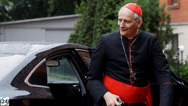 Cardenal Zuppi, líder de obispos italianos y enviado a Ucrania, destaca como candidato al Cónclave.