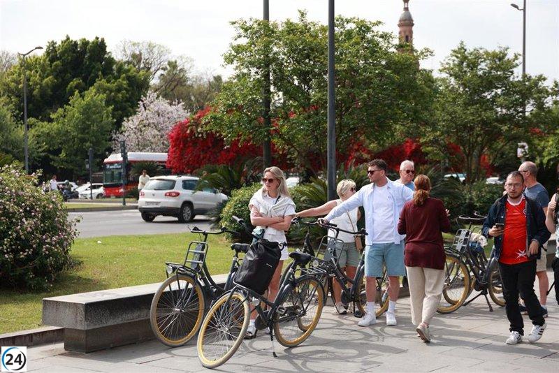 El gasto de turistas internacionales en España alcanza los 23.500 millones en el primer trimestre, un aumento del 7,2%.