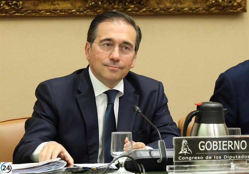 Albares respalda a la ONU en la investigación de violaciones de derechos humanos y crímenes de guerra en Gaza.