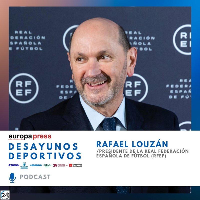 Rafael Louzán será el invitado principal en los Desayunos Deportivos de EP este martes.