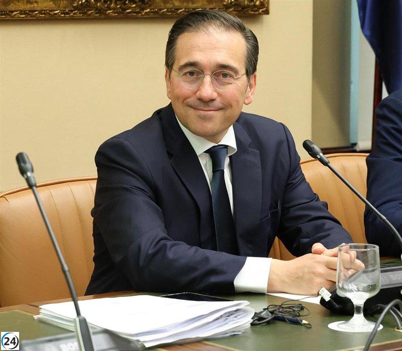 Albares valora la colaboración de Marruecos ante el apagón y destaca el tránsito de 3,5 toneladas en aduanas.