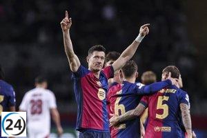 Lewandowski regresa a la convocatoria del Barça para el duelo en Milán.