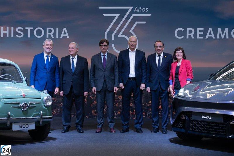 Seat celebrará su 75 aniversario con un bono de 575 euros para cada trabajador.