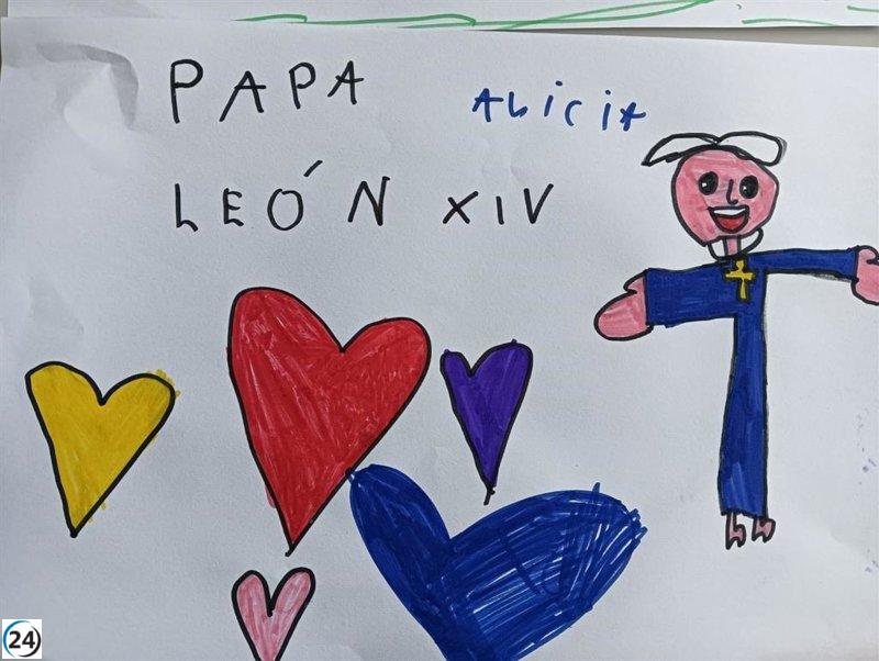 Niños de 5 años en Madrid envían un tierno mensaje al Papa: 
