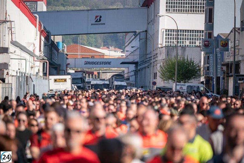 Acuerdo del ERE en Bridgestone impactará a 420 trabajadores en Basauri y Puente San Miguel.