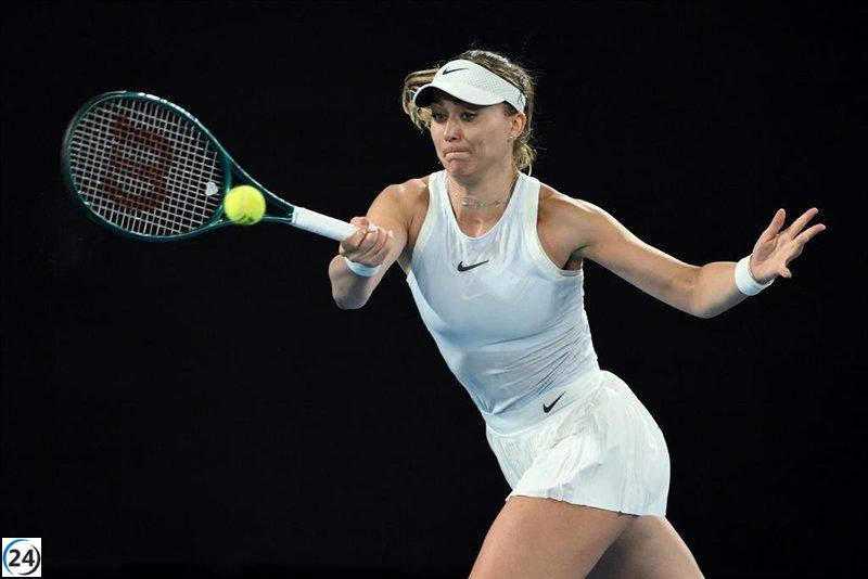 Paula Badosa avanza sin dificultades a los cuartos de final en Estrasburgo tras su regreso.