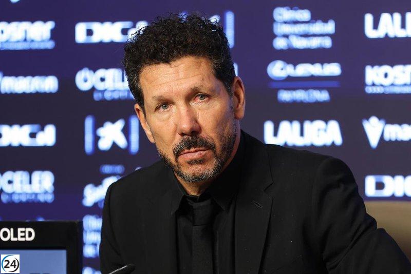 Simeone reflexiona: “Esta fue nuestra temporada más cercana al título”.