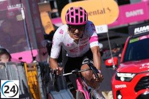 Carapaz desata su ira contra Del Toro en el desenlace de Ayuso y Roglic en el Giro.