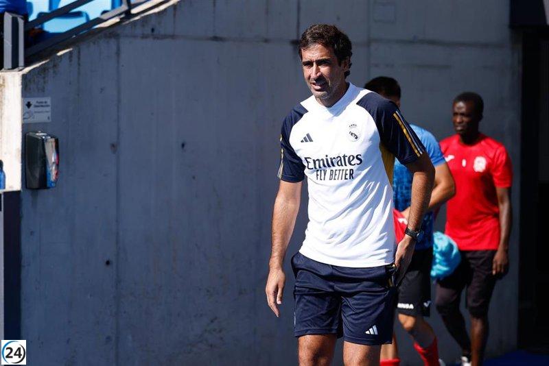 Raúl González se despide del Real Madrid Castilla.